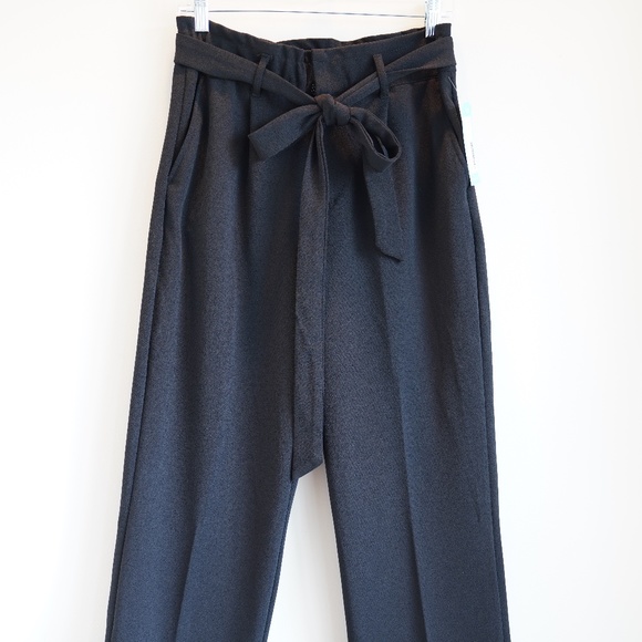 VIOLETS & ROSES Mauve Wide Leg Career Pant - Picture 3 of 6